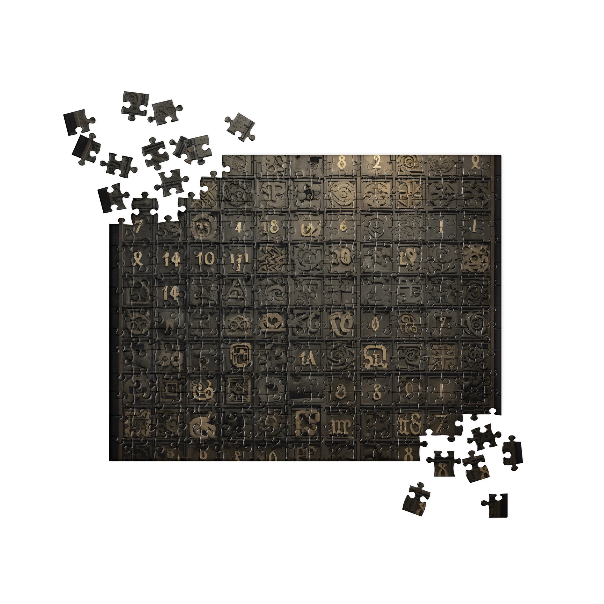 “Cryptic Ciphers“ - Jigsaw puzzle – Above Algorithms